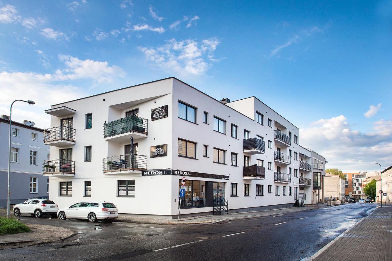 W&K Apartments - Blue Suite - Faktura Vat, Parking コシャリン エクステリア 写真