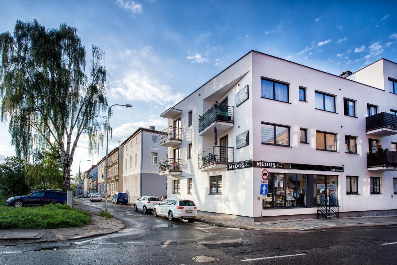 W&K Apartments - Blue Suite - Faktura Vat, Parking コシャリン エクステリア 写真